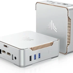 KAMRUI GK3Plus Mini PC, 16GB RAM 512GB M.2 SSD Mini Computers