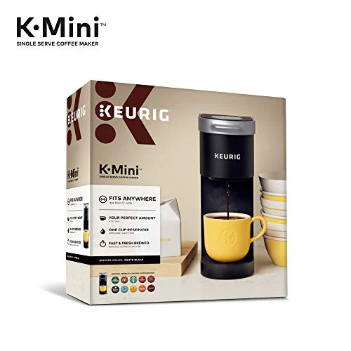 Keurig K-Mini Single Serve Coffee Maker, Black - Image 3